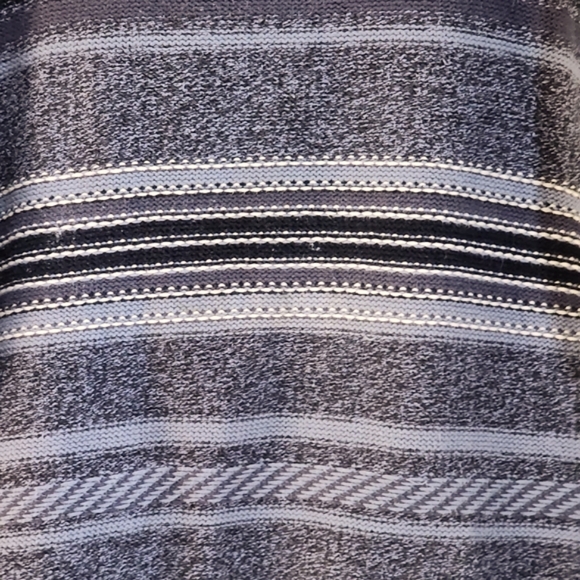 Vintage Eddie Bauer Blue Striped Sweater Size L - Picture 8 of 11